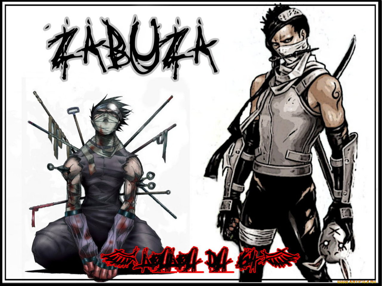 , naruto, zabuza